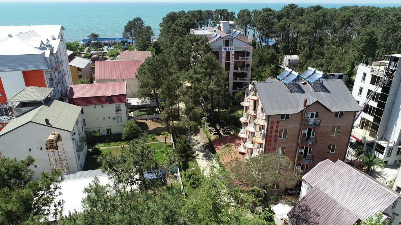 Hotel Evrazia Ureki Exteriör bild